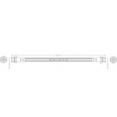 4261 REMKAFLEX Тормозной шланг