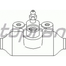 500 502 TOPRAN Колесный тормозной цилиндр