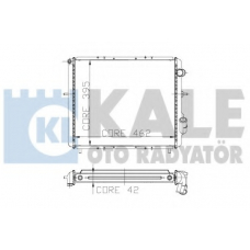 221199 KALE OTO RADYATOR Радиатор, охлаждение двигателя
