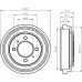 MBD050 MINTEX Тормозной барабан