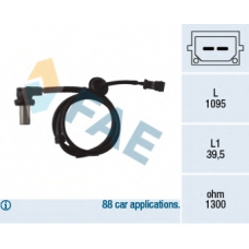 78062 FAE Датчик, частота вращения колеса