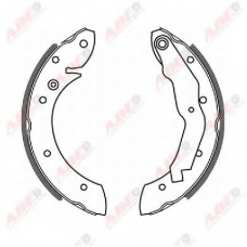 C0B005ABE ABE Комплект тормозных колодок