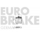 5502223339 EUROBRAKE Комплект тормозных колодок, дисковый тормоз