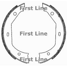 FBS592 FIRST LINE Комплект тормозных колодок, стояночная тормозная с