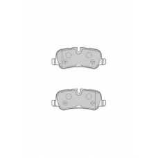 FD7524A NECTO Комплект тормозных колодок, дисковый тормоз