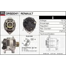 DRB2041 DELCO REMY Генератор