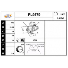 PL9579 SNRA Стартер