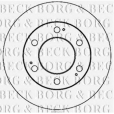 BBD5213 BORG & BECK Тормозной диск