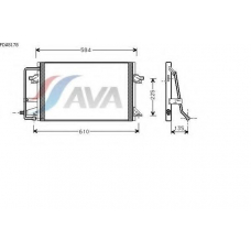 FDA5178 AVA Конденсатор, кондиционер