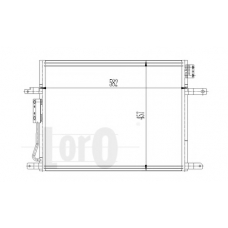 023-016-0002 LORO Конденсатор, кондиционер