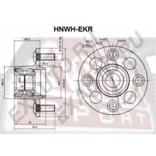HNWH-EKR ASVA Ступица колеса