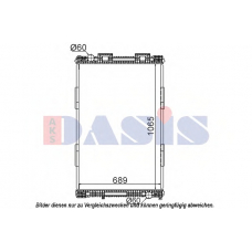 260140S AKS DASIS Радиатор, охлаждение двигателя