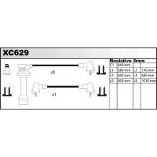 XC629 QUINTON HAZELL Комплект проводов зажигания