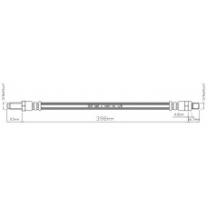 VBH564 MOTAQUIP Тормозной шланг