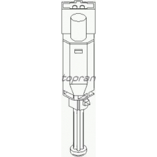 110 170 TOPRAN Выключатель, привод сцепления (tempomat)