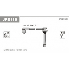 JPE116 JANMOR Комплект проводов зажигания