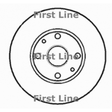 FBD311 FIRST LINE Тормозной диск