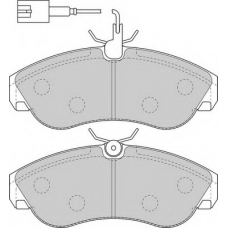 FD6890V NECTO Комплект тормозных колодок, дисковый тормоз