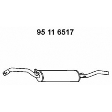 95 11 6517 EBERSPACHER Глушитель выхлопных газов конечный