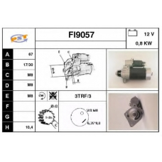 FI9057 SNRA Стартер