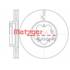 61022.10 METZGER Тормозной диск