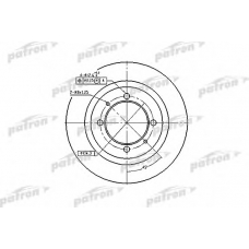 PBD2784 PATRON Тормозной диск