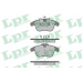 05P1480 LPR Комплект тормозных колодок, дисковый тормоз