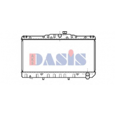 210130N AKS DASIS Радиатор, охлаждение двигателя