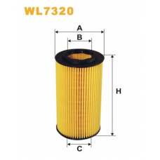 WL7320 WIX Масляный фильтр