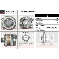 DRA0142 DELCO REMY Генератор