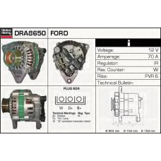 DRA8650 DELCO REMY Генератор