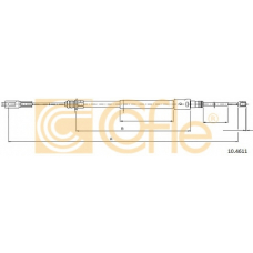 10.4611 COFLE Трос, стояночная тормозная система