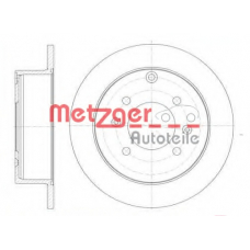 6757.00 METZGER Тормозной диск