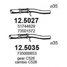 12.5027 ASSO Труба выхлопного газа