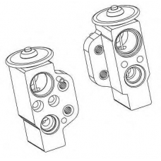 38368 NRF Расширительный клапан, кондиционер