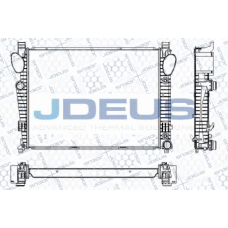 RA0170710 JDEUS Радиатор, охлаждение двигателя