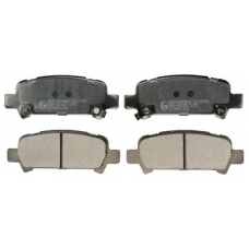 B110974 DENCKERMANN Комплект тормозных колодок, дисковый тормоз