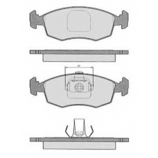 318.4 RAICAM Комплект тормозных колодок, дисковый тормоз