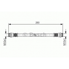 1 987 481 194 BOSCH Тормозной шланг