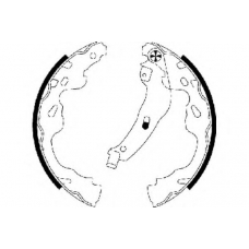 H9815 PAGID Комплект тормозных колодок