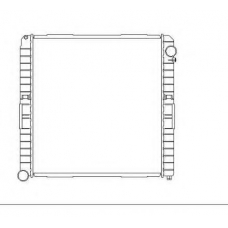 58827 NRF Радиатор, охлаждение двигателя