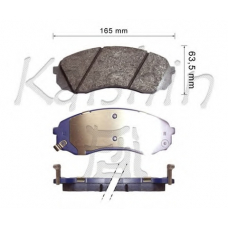 FK11236 KAISHIN Комплект тормозных колодок, дисковый тормоз