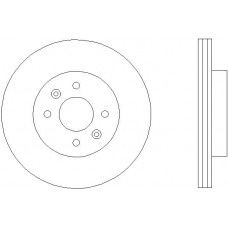 92100900 TEXTAR Тормозной диск