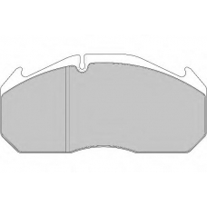 DCV1585B DURON Комплект тормозных колодок, дисковый тормоз