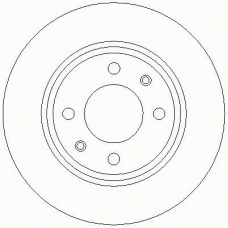 D2006 ROULUNDS Тормозной диск