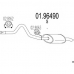 01.96490 MTS Глушитель выхлопных газов конечный