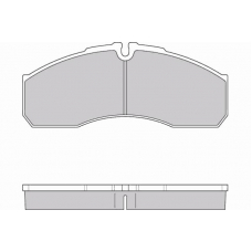 12-0952 E.T.F. Комплект тормозных колодок, дисковый тормоз