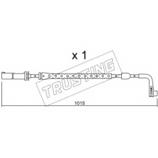 SU.221 TRUSTING Сигнализатор, износ тормозных колодок