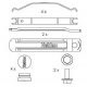 FCV1901B FERODO Комплект тормозных колодок, дисковый тормоз