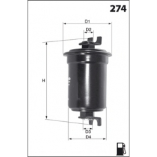 ELE6034 MECAFILTER Топливный фильтр